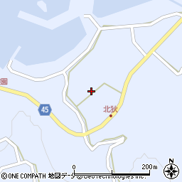 新潟県佐渡市北狄960周辺の地図