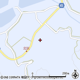 新潟県佐渡市北狄762周辺の地図