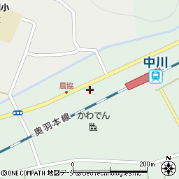 小岩沢簡易郵便局周辺の地図