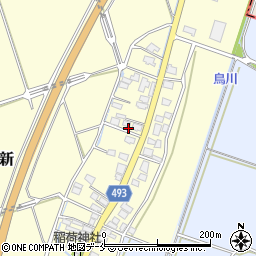 新潟県胎内市近江新164周辺の地図