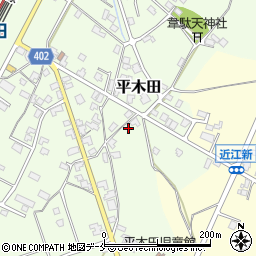 新潟県胎内市平木田1704周辺の地図