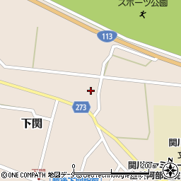 新潟県岩船郡関川村下関569周辺の地図