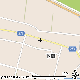 新潟県岩船郡関川村下関406周辺の地図
