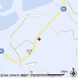 新潟県佐渡市北狄768周辺の地図