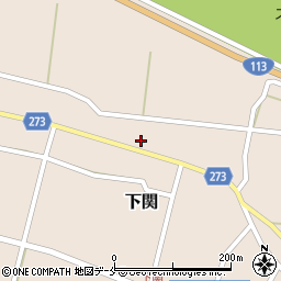 新潟県岩船郡関川村下関528周辺の地図