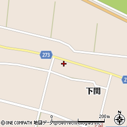 新潟県岩船郡関川村下関20周辺の地図