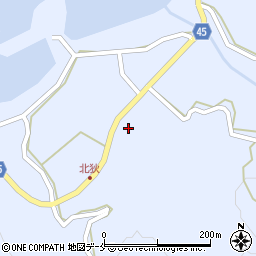 新潟県佐渡市北狄767周辺の地図