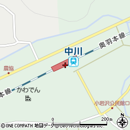 中川駅周辺の地図