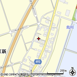 新潟県胎内市近江新162周辺の地図