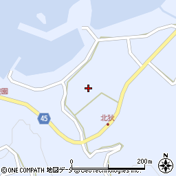 新潟県佐渡市北狄885周辺の地図