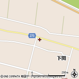 新潟県岩船郡関川村下関410周辺の地図