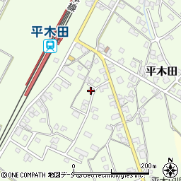 新潟県胎内市平木田1544周辺の地図