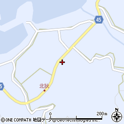 新潟県佐渡市北狄772周辺の地図