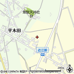 新潟県胎内市近江新779-15周辺の地図