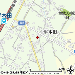 新潟県胎内市平木田1703周辺の地図