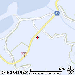 新潟県佐渡市北狄777周辺の地図
