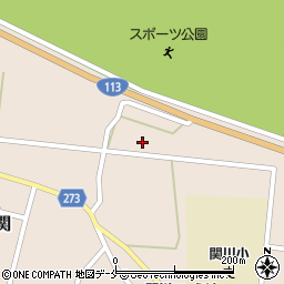 新潟県岩船郡関川村下関1322周辺の地図