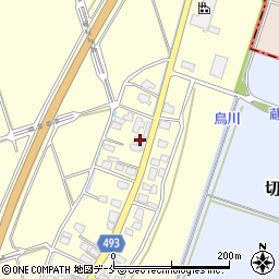 新潟県胎内市近江新159周辺の地図