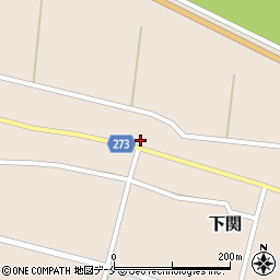 新潟県岩船郡関川村下関476周辺の地図