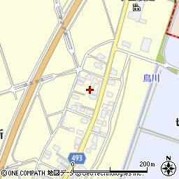 新潟県胎内市近江新159-2周辺の地図
