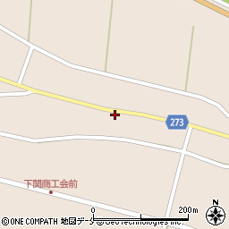 新潟県岩船郡関川村下関412周辺の地図