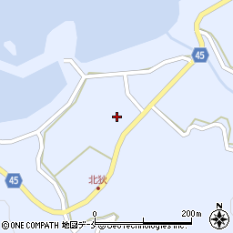 新潟県佐渡市北狄819周辺の地図