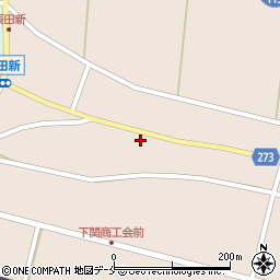 新潟県岩船郡関川村下関415周辺の地図