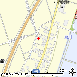 北産建設工業株式会社　黒川工場周辺の地図