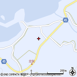 新潟県佐渡市北狄820周辺の地図