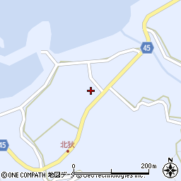 新潟県佐渡市北狄814周辺の地図