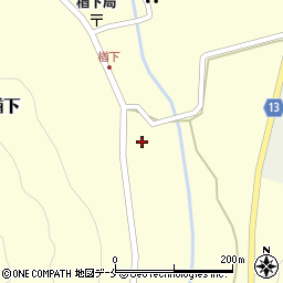 山形県上山市楢下1734周辺の地図