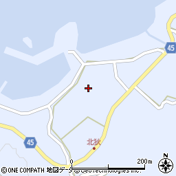 新潟県佐渡市北狄847周辺の地図