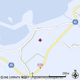 新潟県佐渡市北狄846周辺の地図