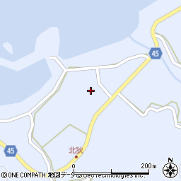 新潟県佐渡市北狄823周辺の地図