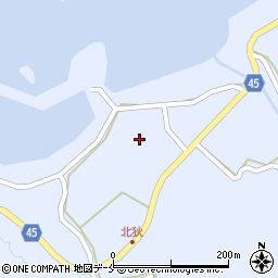 新潟県佐渡市北狄843周辺の地図