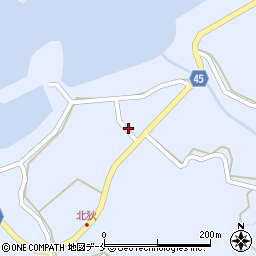 新潟県佐渡市北狄812周辺の地図