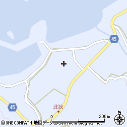 新潟県佐渡市北狄844周辺の地図