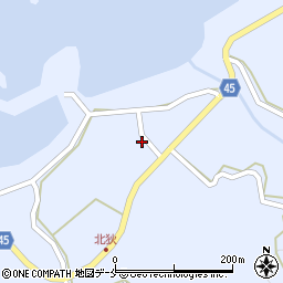 新潟県佐渡市北狄825周辺の地図