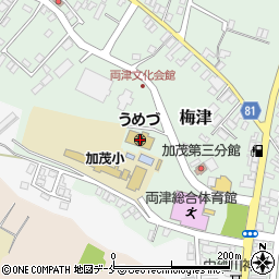 市立梅津保育園周辺の地図