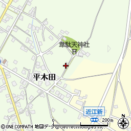 新潟県胎内市平木田1714周辺の地図