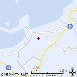 新潟県佐渡市北狄833周辺の地図