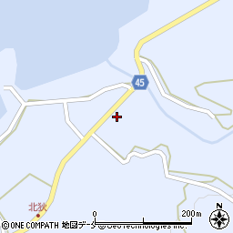 新潟県佐渡市北狄720周辺の地図