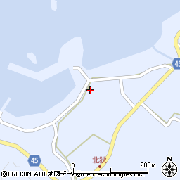新潟県佐渡市北狄840周辺の地図