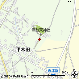 新潟県胎内市平木田1719周辺の地図