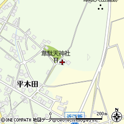新潟県胎内市平木田1720周辺の地図