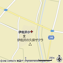 長井市立伊佐沢小学校周辺の地図