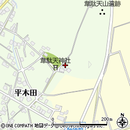 新潟県胎内市平木田1857周辺の地図