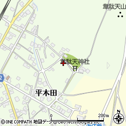 新潟県胎内市平木田1711周辺の地図
