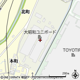 大昭和ユニボード株式会社　宮城工場開発課周辺の地図