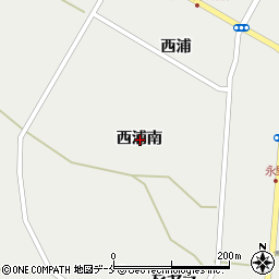 宮城県刈田郡蔵王町円田西浦南周辺の地図